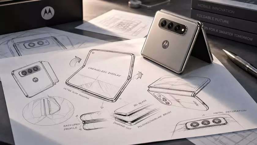 Motorola'dan Yeni Katlanabilir Telefon