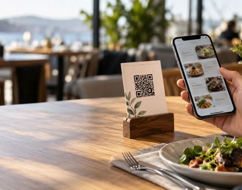 Ücretsiz QR Menü